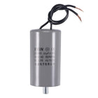CBB60 Run Capacitor 20uF 450V AC 2 Wires 50/60Hz Cylinder 74x40mm with M8 Fixing Stud for Air Compressor Water Pump Motor