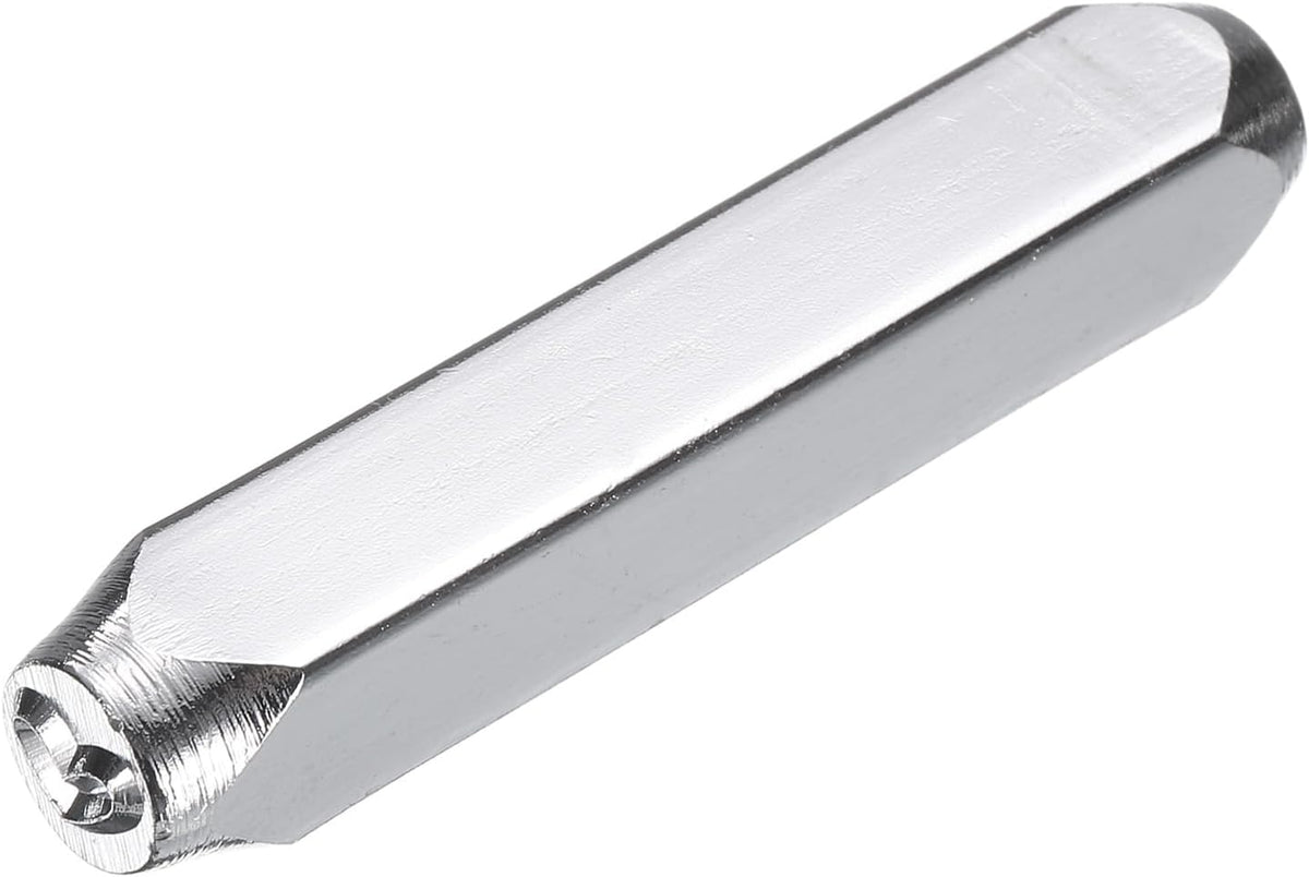 1/4" (6mm) Punch Stamp 40Cr Alloy Steel, Cute Heart Pattern Punch Tool Punch Press Tool for Metal Plastic Wood Leather