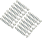 Furniture Connecting Fitting 6mm Dia Thread Bolts Dowels Screws 15 Pcs