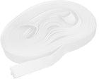 LinkMejor Sewing Tailor Elastic Stretchy String Strap Band 1.5cm Wide 6.4M White