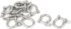 5mm Thread Stainless Steel Wire Rope Fastener Bow Shackles 10 Pcs