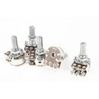 5 Pieces 50K Ohm 6 Terminals Dual Linear Rotary Taper Potentiometers
