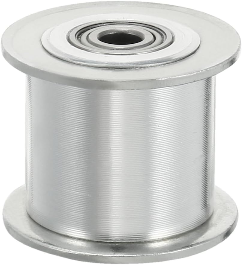 Aluminum 20T 4mm Bore 3mm Pitch Toothless Timing Belt Pulley for 16mm Belt