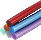 6pcs Hot Glue Sticks 0.28 inch x 4 inch Large Glue Sticks, 100 x 7mm Metallic Multicolor