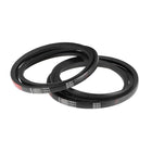 A1524 V-Belts 1524mm Inner Girth 13mm Top Width 8mm Thickness A-Section Rubber Drive Transmission Belt 2pcs