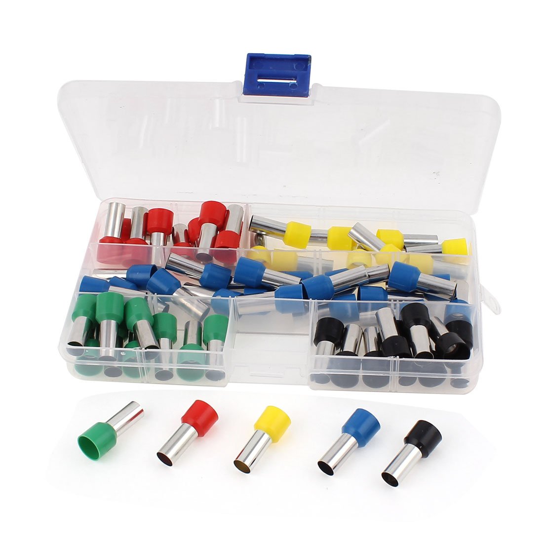 Wire Crimp Connector Cord End Terminal Insulated Ferrule 4AWG 60Pcs