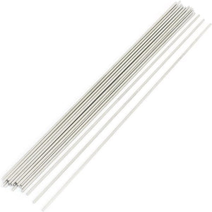 20Pcs RC Airplane Hardware Tool Stainless Steel Round Rod 250mm x 2mm