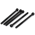 a16042000ux0582 M4 x 60mm 25mm Long Partially Threaded Cap Head Hex Socket Screws Bolts Fasteners 5pcs (Pack of 5)