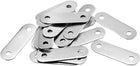 Repair Plate, 48mmx15mm, Flat Fixing Mending Corner Brace Bracket Connector, Pack of 20