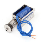a15012300ux0457 JF-205 45N Push Type Open Frame Actuator Solenoid Electromagnet, DC 12V, 400 mA, 10 mm