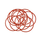 Silicone O-Ring, 31mm OD, 28mm ID, 1.5mm Width, VMQ Seal Rings Gasket, Red, Pack of 10