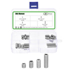 Allen Head Socket Hex Grub Screw Assortment Kit,20PCS 5/16-18" 4 Sizes 304 Stainless Steel Internal Hex Drive Cup-Point Set Screws Assortment Kit for Door Handles, Faucet