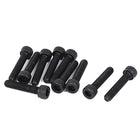 1mm Pitch M6 x 30mm Cap Head Hexagon Socket Key Screws Bolts 10 Pcs