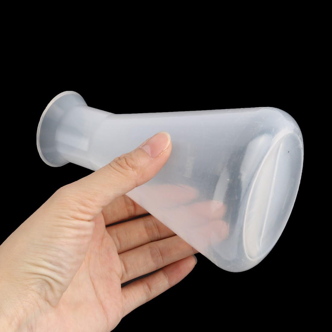 Plastik Küchen Labor Wasser Flüssigbehälter Messbecher 250ml Klar