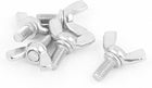 M5 Thread 304 Stainless Steel Thumb Wing Hand Bolt Screws 5pcs
