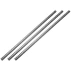 3Pcs Square Steel Bar Stock, 21/64"x21/64"x12"(8mmx8mmx305mm) 1045 Square Steel Rod Bars Precision Key Stock for Keyways Structural Support Industrial Machinery DIY Craft