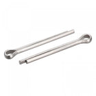 Split Cotter Pin, 3mm x 25mm Stainless Steel Clip Fastener Fitting for Automotive, Mechanics, Silver Tone, 60Pcs