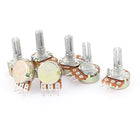 7 PCS B10K 10K Ohm 6mm Shaft Single Linear Adjustable Potentiometers