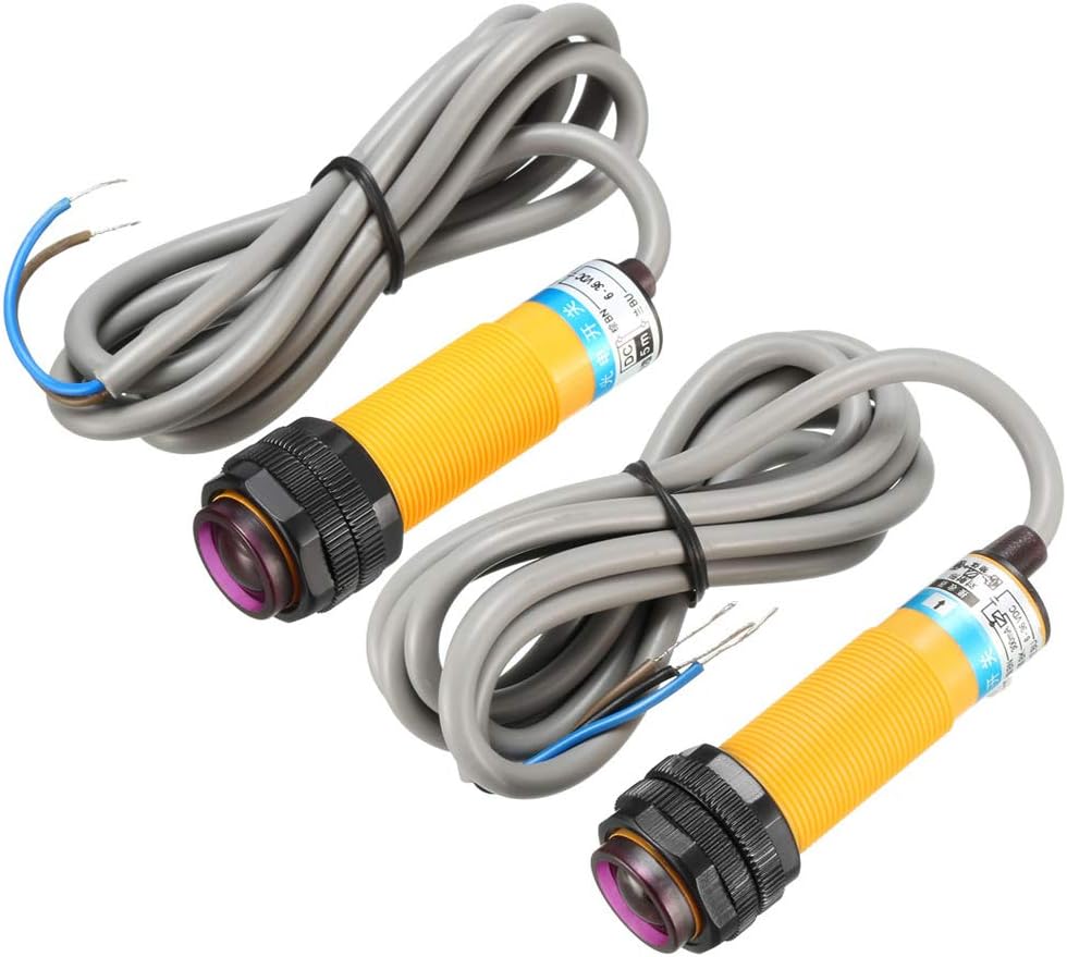 1Pairs 300mA Infrared Ray Through-Beam Reflection Optical Sensor Switch NPN/DC NO DC 6-36V