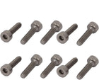 10 Pcs M2x8mm Thread Hex Socket Drive Cap Head Titanium Screw