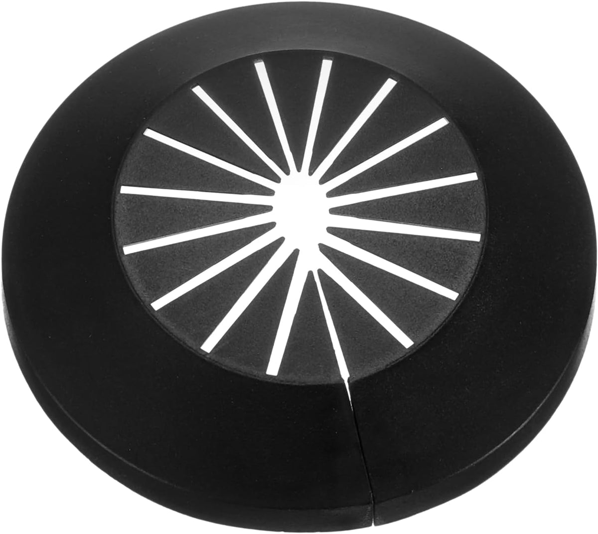 Pipe Cover Decoration, 2pcs 15mm-45mm PP Plastic Escutcheon Collar Water Pipe Drain Line Cover, Black