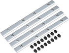 Straight Line Connector, 7 Inch Joint Bracket with Screws for 3030 Series Aluminum Extrusion Profile with 8mm T Slot, 4 Pcs