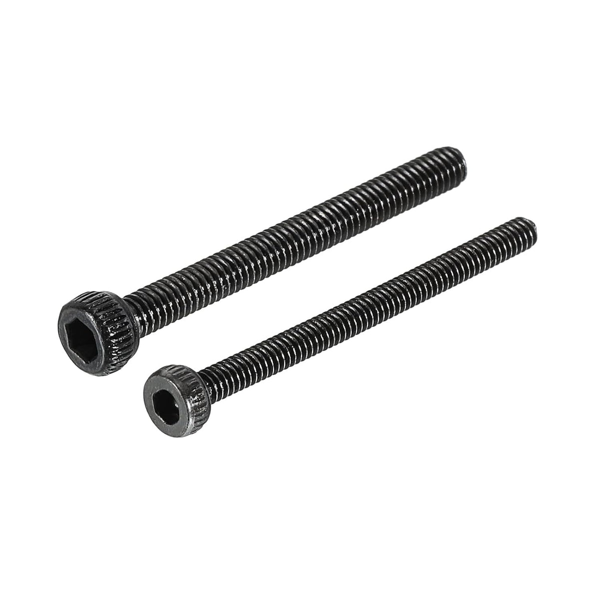 M2 M2.5 Hex Socket Head Cap Screw 25mm Alloy Steel Bolts, Total 100pcs