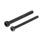 M2 M2.5 Hex Socket Head Cap Screw 25mm Alloy Steel Bolts, Total 100pcs