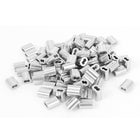 1/16-inch Wire Rope Aluminum Sleeves Clip Fittings Cable Crimps 100pcs
