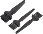 Plastic Flat Handle Anti Static ESD PCB Circuit Board Cleaning Brush 5pcs Black