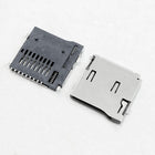 10 stycken springbelastade push-push-typ TF Micro SD-kartssockel