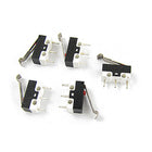 SPDT Subminiature Micro Lever Switch, AC, 125V, 1 Amp