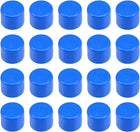 20mm Schedule 20 PVC Pipe Cap Fitting, Slip End Caps DWV(Drain Waste Vent) Irrigation Swimming Pool Sound Deadening, Blue 20Pcs