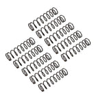 Compression Spring - 1.2mm Wire Dia, 14mm OD, 50mm Free Length Spring Steel Extension Spring,Black,10Pcs