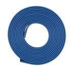 Heat Shrink Tubing, 14mm Dia 23mm Flat Width 2:1 Heat Shrink Wrap Cable Sleeve Heat Shrink Tube 1m Blue