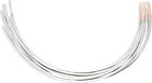 5 Pairs Stainless Steel Underwires for Bra, 9.6 Inch Underwires for Bras Replacement Bra Wires Repair Parts Sewing Supplies Regular Wire Size for C Cup Support, Silver