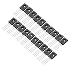 20 Pcs D882 Transistor 3A TO-126 NPN 3 Pins PCB Through Hole Bipolar Transistor 30V 3A 1.25W
