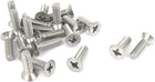 M6 x 20mm Phillips Flat Head Countersunk Bolts Machine Screws 20pcs