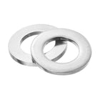 5Pcs M24 Flat Washer, 316 Stainless Steel 25mm ID x 44mm OD x 4mm Thick for Bolt Screw, Factories Repair, Kitchens, Shops, and Outdoor Construction, Silver