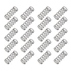 Compression Spring - 1.2mm Wire Dia, 20mm OD, 50mm Free Length Spring Steel Extension Spring,Black,20Pcs