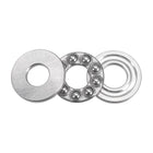 S51100 Thrust Ball Bearing 10mm Bore 24mm OD 9mm Thick Stainless Steel with Washers