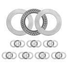 AXK3047+2AS Needle Roller Thrust Bearings with Bearing Washers, 30mm Bore Diameter, 47mm OD, 4mm Total Thickness for Lawn Mower Truck Power Steering