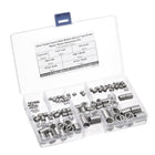 120pcs Wire Thread Insert Kit M3 M4 M5 M6 M8 M10 M12 (2D) Metric 304 Stainless Steel Helical Inserts Coiled Thread Repair Kit Wire Threaded Sleeve Sheath for Mechanical Equipment