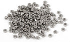 M1.4 x 1.5mm Nickel Plated Hexagon Hex Nuts Fasteners Silver Tone 200PCS