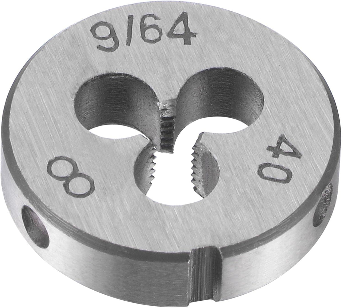 Round Threading Dies 9/64"-40 UNC, Alloy Tool Steel Machine Thread Repair Hand Tool