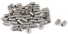 M4 x 8mm 304 Stainless Steel Cone Point Hex Socket Grub Screw 50 Pcs