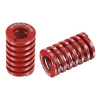 3D Printer Die Spring, 25mm OD 40mm Free Length 65Mn 1225N Load Capacity Compression Mould Die Springs Red 2pcs