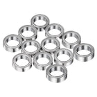12Pcs MR128ZZ Small Bearing, 8mm ID 12mm OD 3.5mm Width Double Shielded Deep Groove Ball Bearings for Electric Motor Skateboards 3D Printer, (ABEC 5)