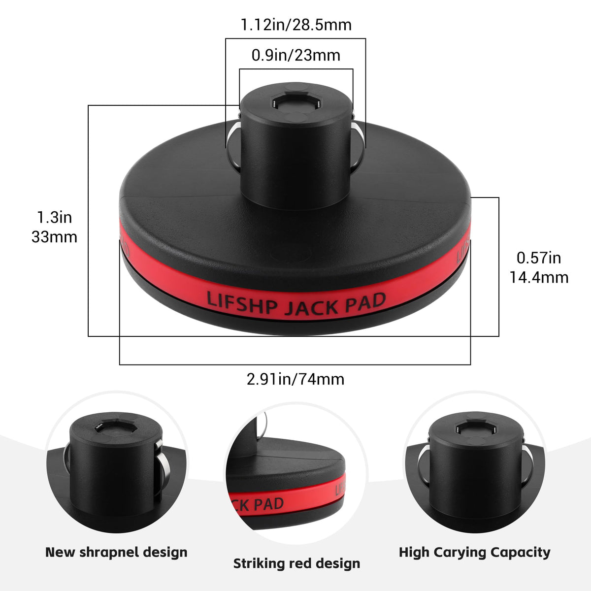 Tesla Jack Pads na 2013-2026 Tesla Model 3/Y/S/X i Model Y Juniper