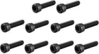 M5 x 20mm 12.9 Alloy Steel Hex Socket Head Cap Screws Bolt Black 30pcs